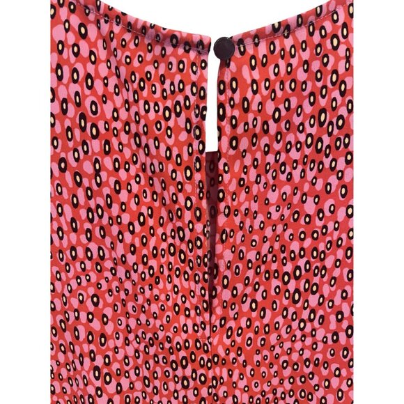 Ted Baker London Womens Sleeveless Patterned Top Size 4 - Picture 5 of 6